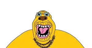 hippojak, jannyjak, angry, animal, beard, big lips, dog, dog ear, ear, glasses