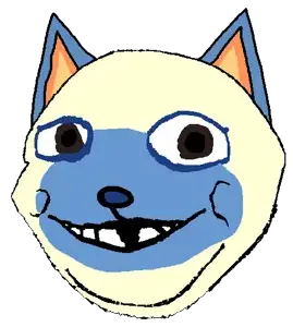 gapejak, deformed, animal, animal crossing, cat, cat ears, ear, ears, happy, kitty