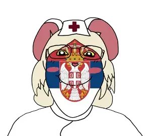 lorna, gapejak, female gapejak, femjak, anthro, blonde hair, clothed, ear, facepaint, female