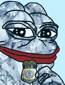 pepe, amphibian, animal, frog, ice, smile, smug, united states