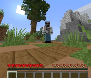 chudjak, pol face, billions must, billions must die, millions must die, resourcepack, screenshot, text, video game, minecraft