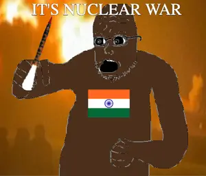 swervejak, doctos, body, fist, glasses, indian, missile, nuclear explosion, shitskin, stubble