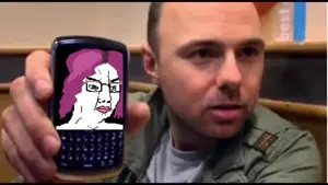 chudjak, animated, chud, dyed hair, karl pilkington, sound, tranny, video