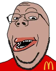 gapejak, gapemutt, amerimutt, muttverse, clothes, mcdonalds, mutt, mutt lips