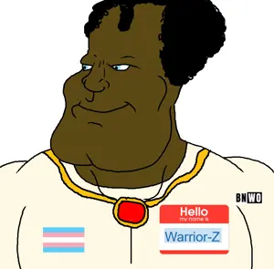 yakub, meximutt, mexiaryan, bnwo, curly hair, hairy, transgender pride flag, warrior-z