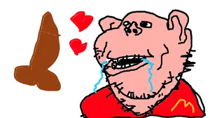 impish soyak ears, impish amerimutt, amerimutt, drool, gartic phone, heart, obsessed, tranny, trans heart
