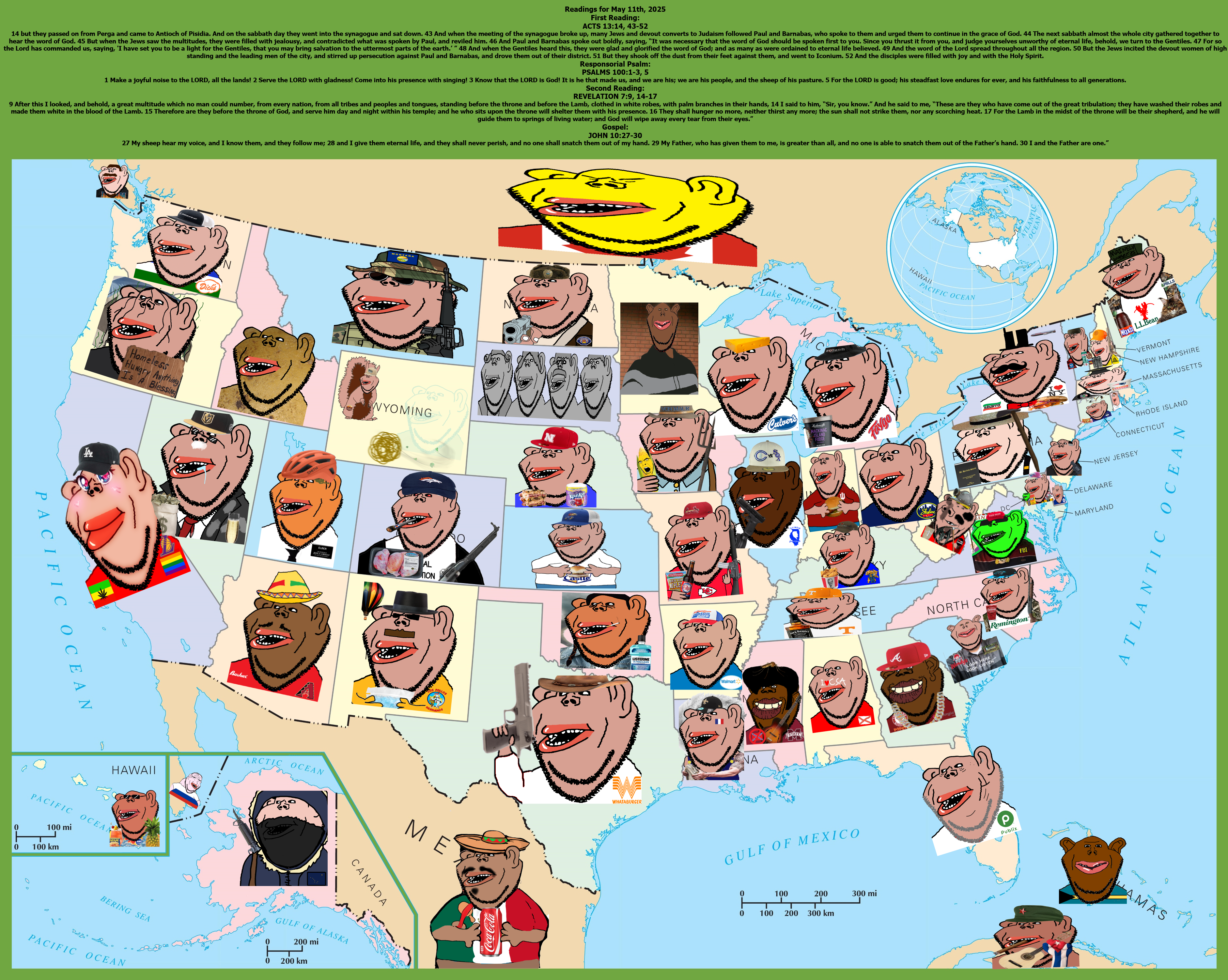 george floyd, lee goldson, peter griffin, cobson, feraljak, gapejak, impish soyak ears, arkansasjak, feralsquirrel, impish amerimutt