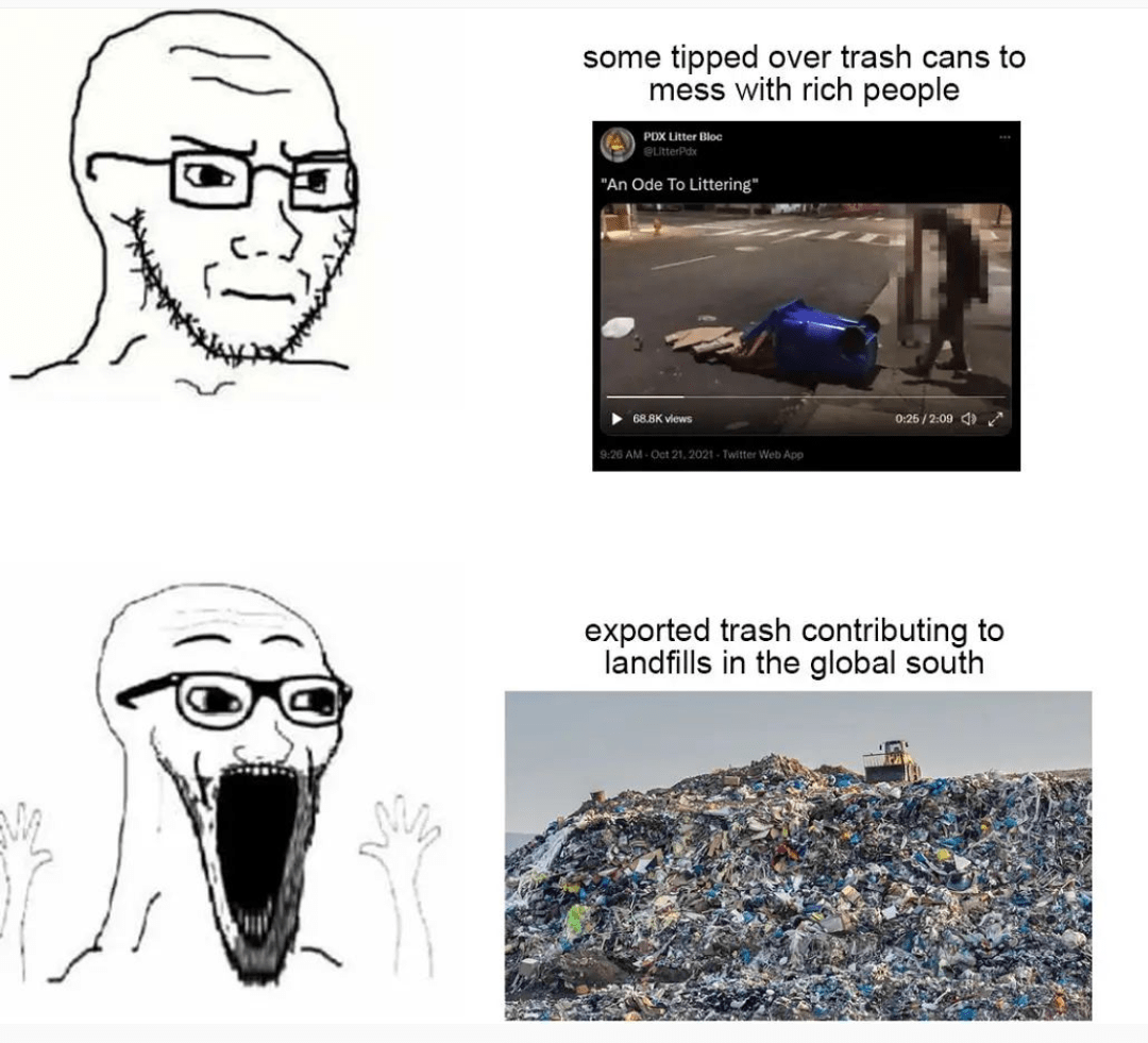 excited soyjak, soyak, wewjak, 2soyjaks, angry, bald, bin, closed mouth, concerned, glasses
