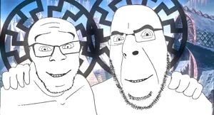 cobson, feraljak, aryan, a10 eyes, animated, aryan chad, capcut, edit, hyperborea, sonnenrad