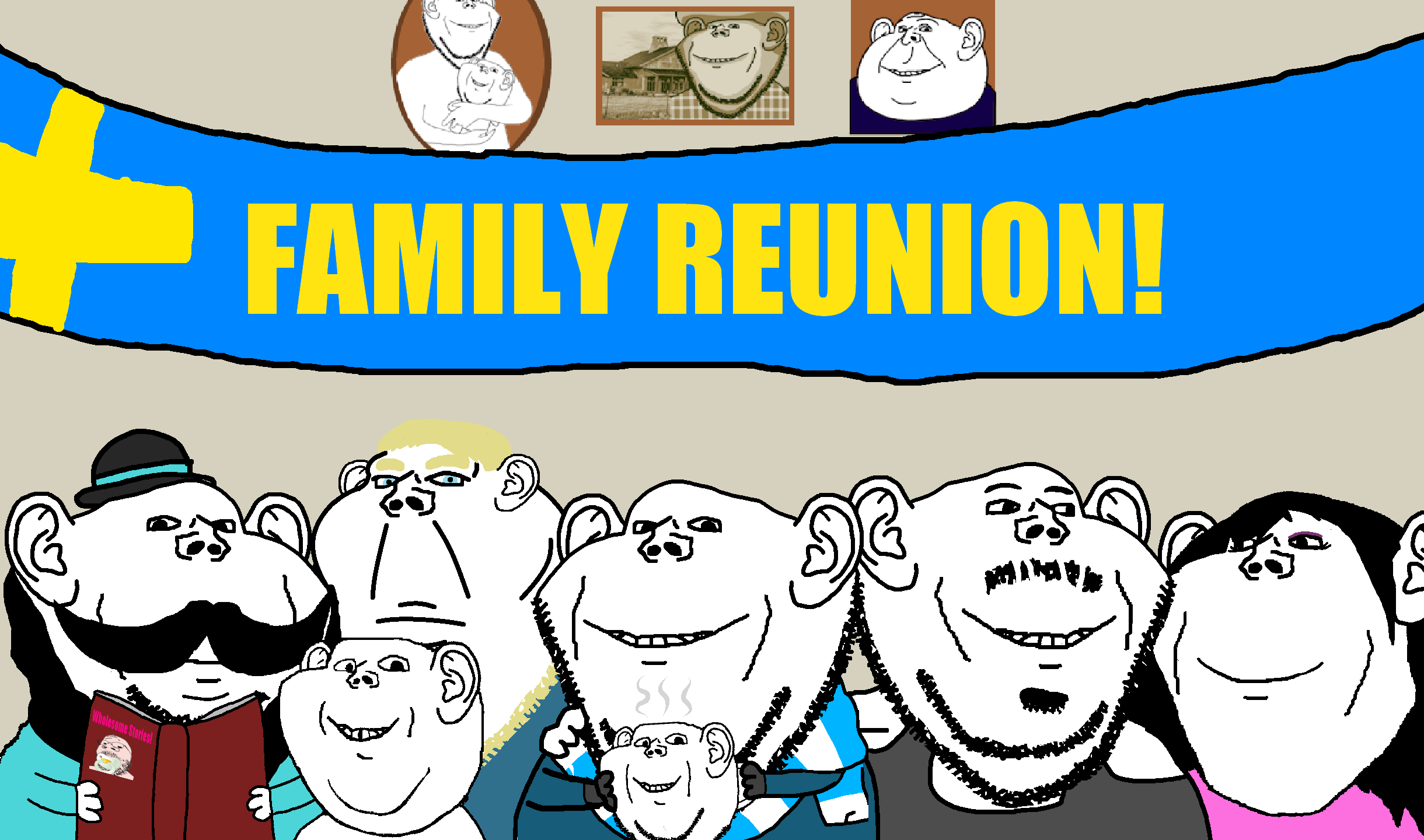 gapejak, impish soyak ears, annika, felix, impish ameriaryan, impish amerimutt, okynnig, old man erik, sven, teapish