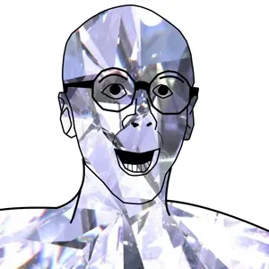 turtlejak, gem, gem skin, glasses, soyjak, stubble, watermark