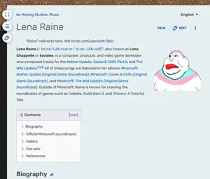 Lena Raine Selfie.png