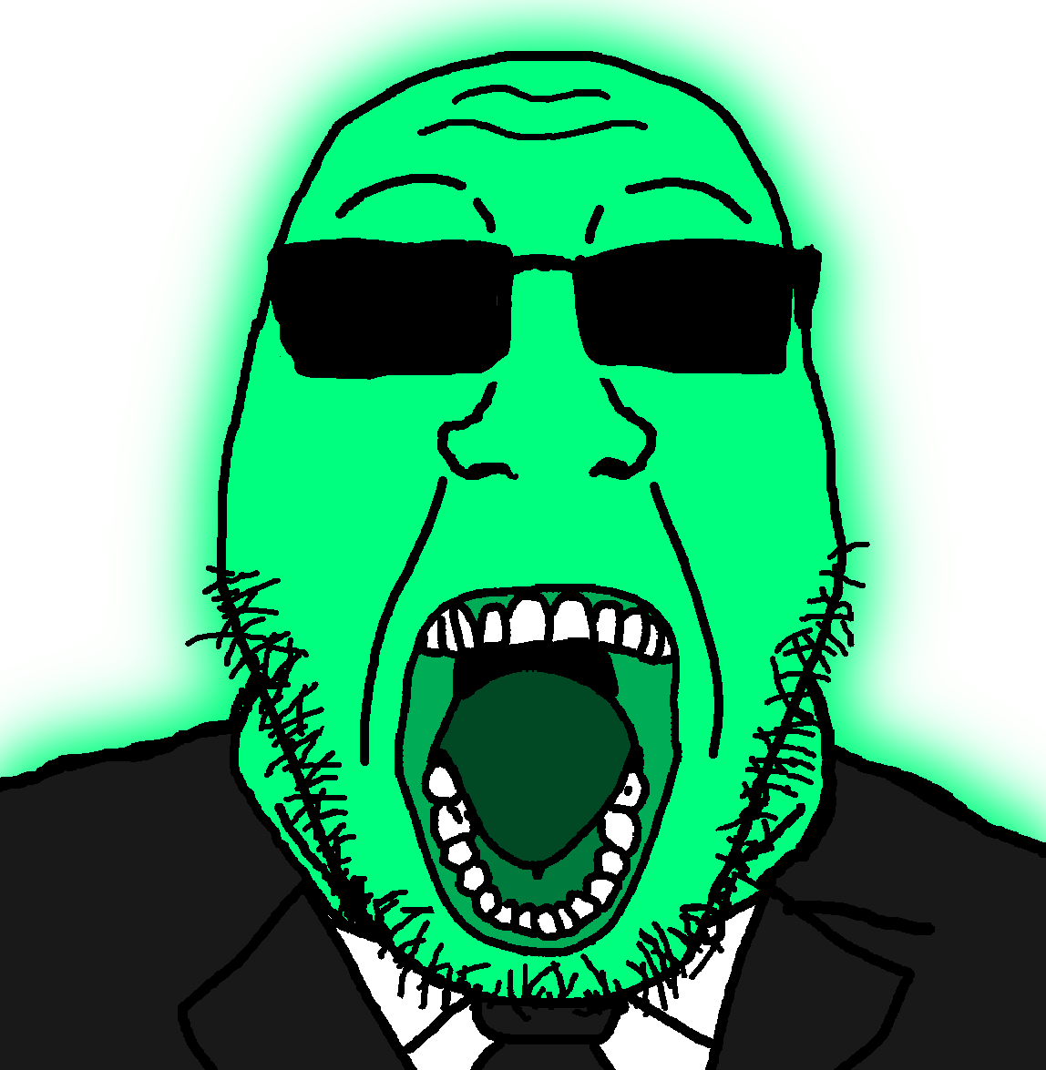 bernd, markiplier soyjak, berndplier, glowie, 1soyjak, central intelligence agency, clothes, federal bureau of investigation, forehead lines, glasses