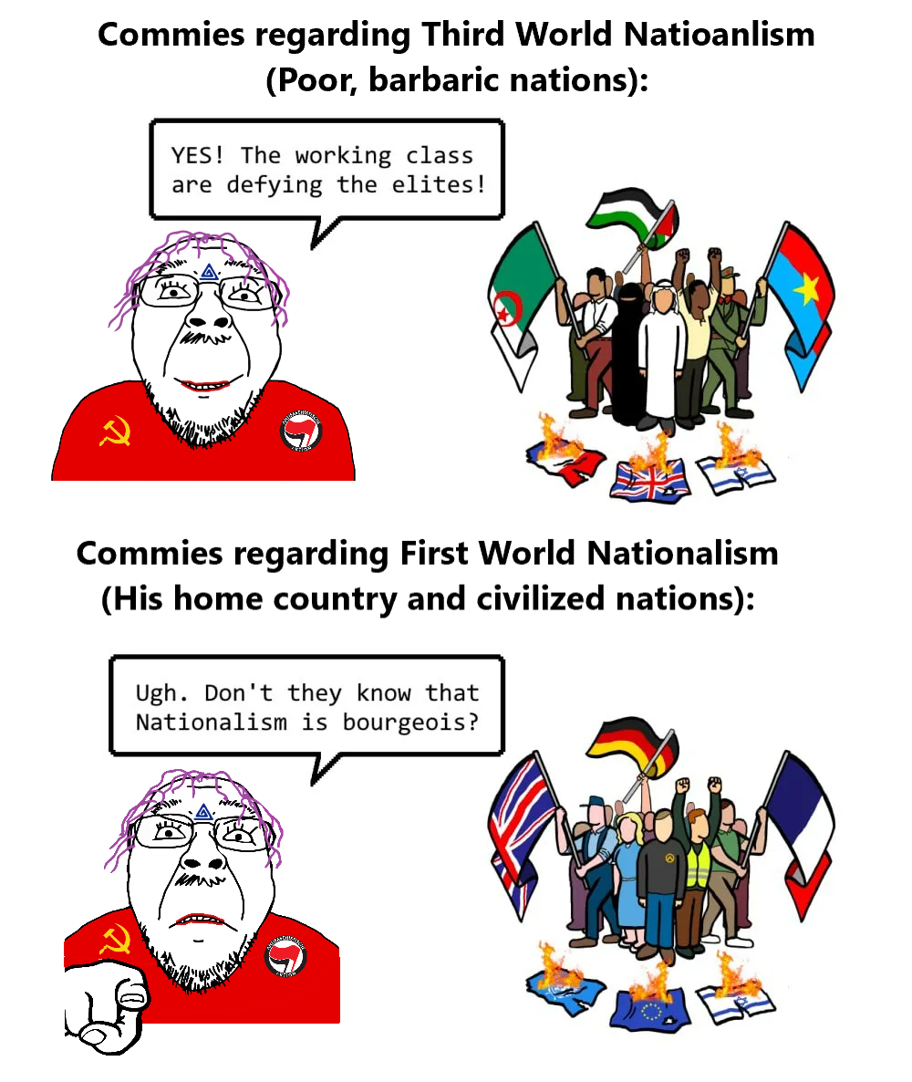 bernd, angry, boylover symbol, closed mouth, communism, flag, glasses, minor attracted person, mustache, pedophile