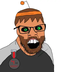 feraljak, antenna, beard, brown beard, brown hair, brown skin, cityquiz, five o'clock shadow, glasses, green eyes