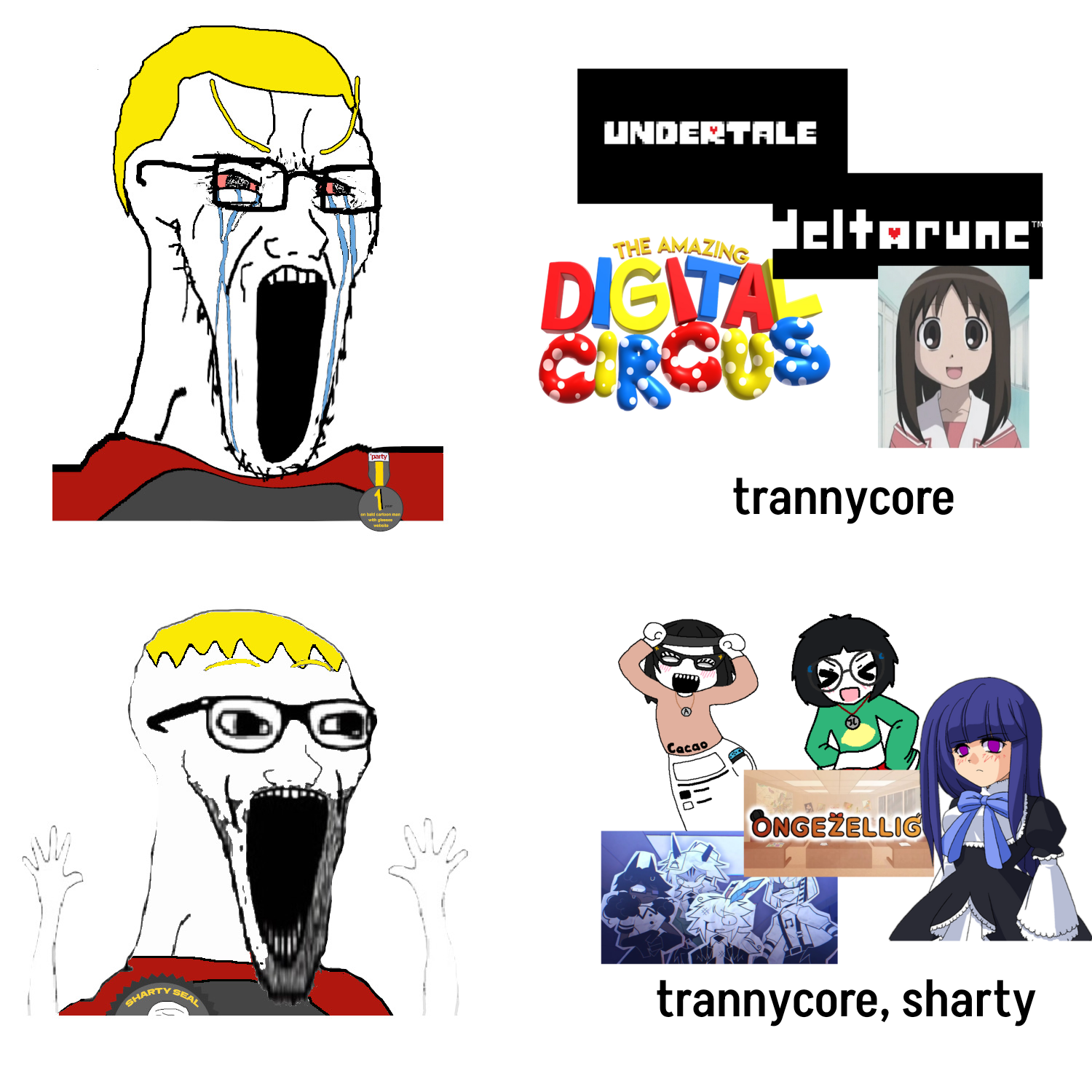 nate higgers, soytan, sproketan, excited soyjak, soyak, wewjak, natejak, angry, anime, crying