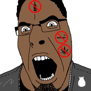 cobson, anti-drug, beard, brown skin, ekoet, hoodie, nigger, rapper, sober, stann smith
