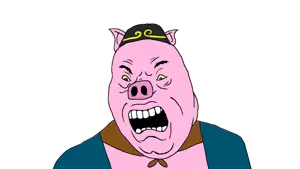 cobson, ukropson, animal, journey to the west, pig, pigsy