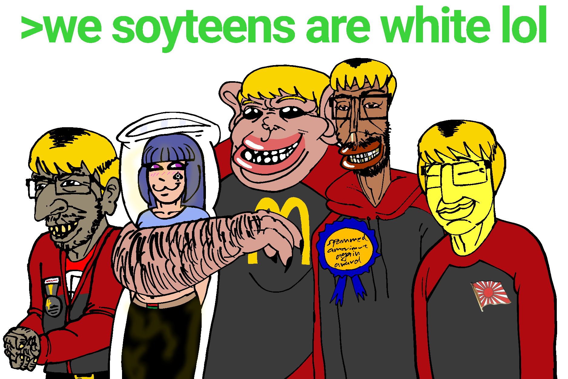 supernigga, bernkastel, happy merchant, nate higgers, chudjak, markiplier soyjak, euromutt, amerimutt, euromutt, natejak