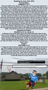 Readings for June 23 2025.png