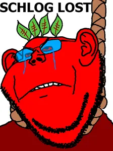 impish soyak ears, ack, food, frown, hanging, janny, leaf, lynching, red eyes, red skin