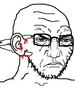 soyak punisher face ear being cut off.png