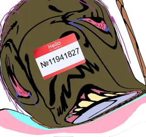 bernd, 11941827, bloodshot eyes, brown skin, brown troonjak, crying, deformed, nigger, open mouth, rope
