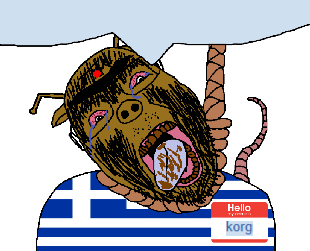 bernd, hanging troonjak, troonjak, ack, animal, bindi, bloodshot eyes, brown skin, brown teeth, bug