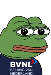 pepe, amphibian, animal, bald, bvnl, closed mouth, clothes, dutch, europe, european