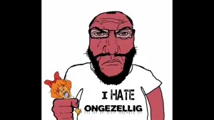 bernd, markiplier soyjak, science lover, 2soyjaks, animated, anti ongezellig, beard, blood, bloodshot eyes, crushing