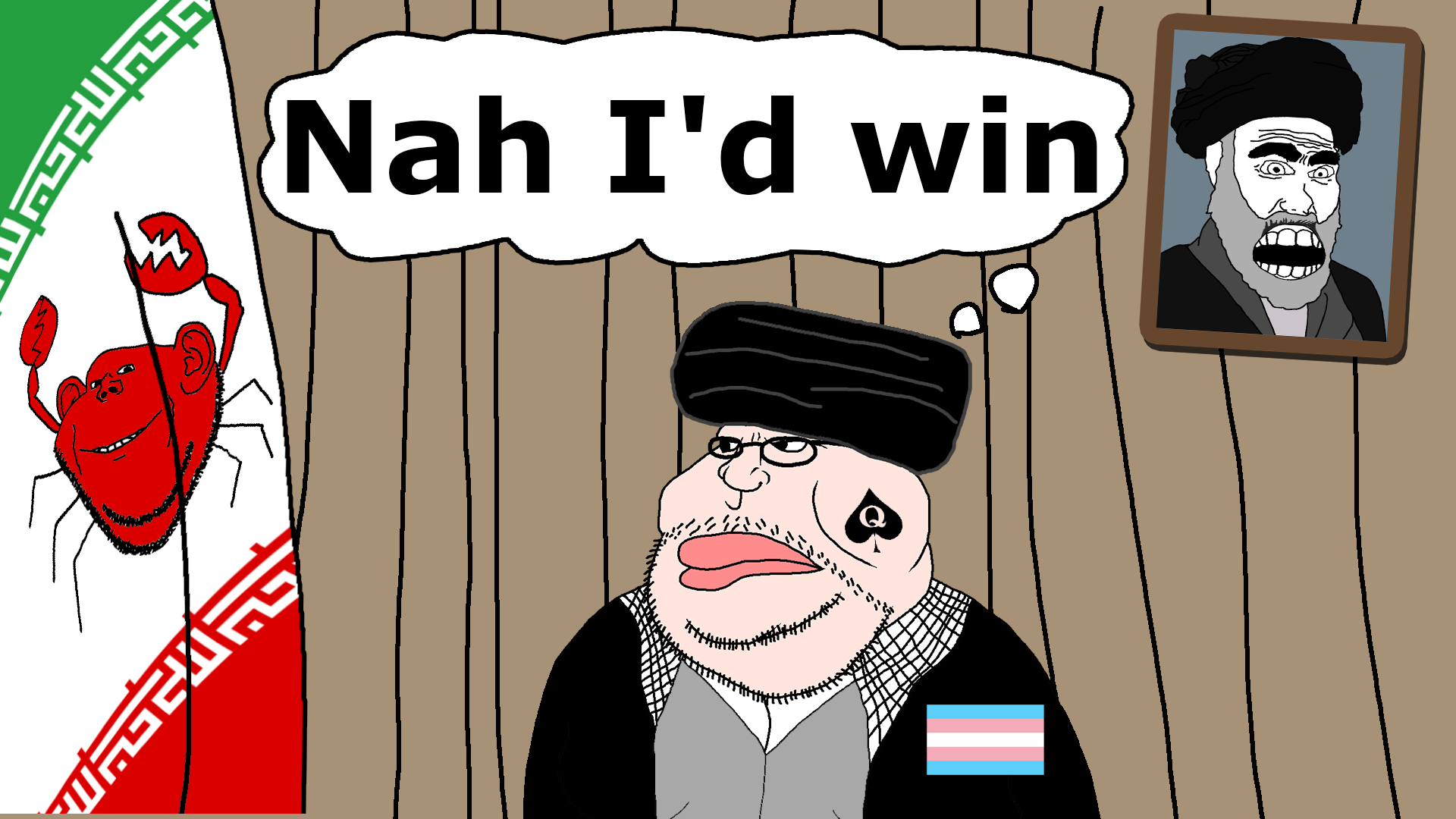 bernd, chudjak, cobson, smugjak, soyak, chudjak front, ali khamenei, angry, animal, arm