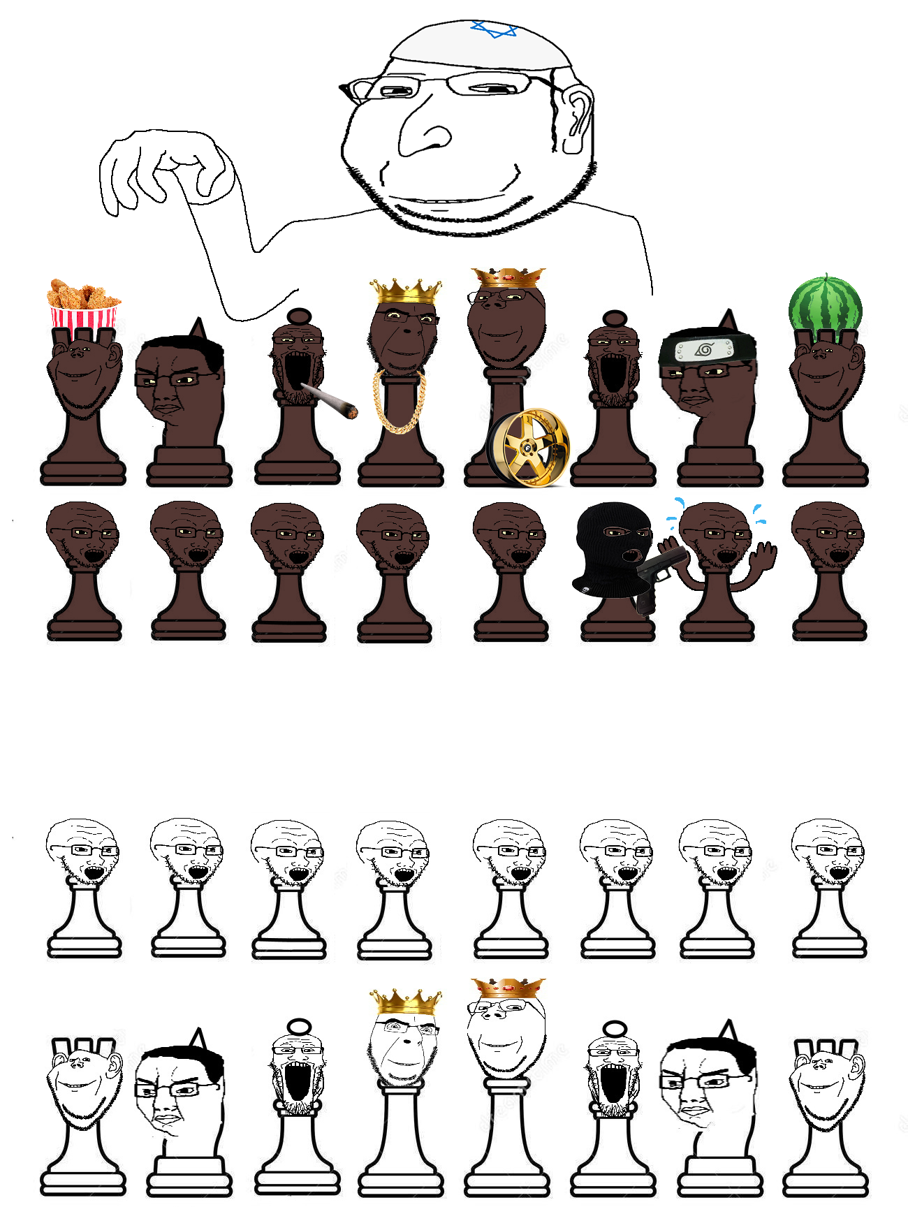 chudjak, cobson, gapejak, impish soyak ears, markiplier soyjak, soyak, massjak, wholesome soyjak, arm, black skin