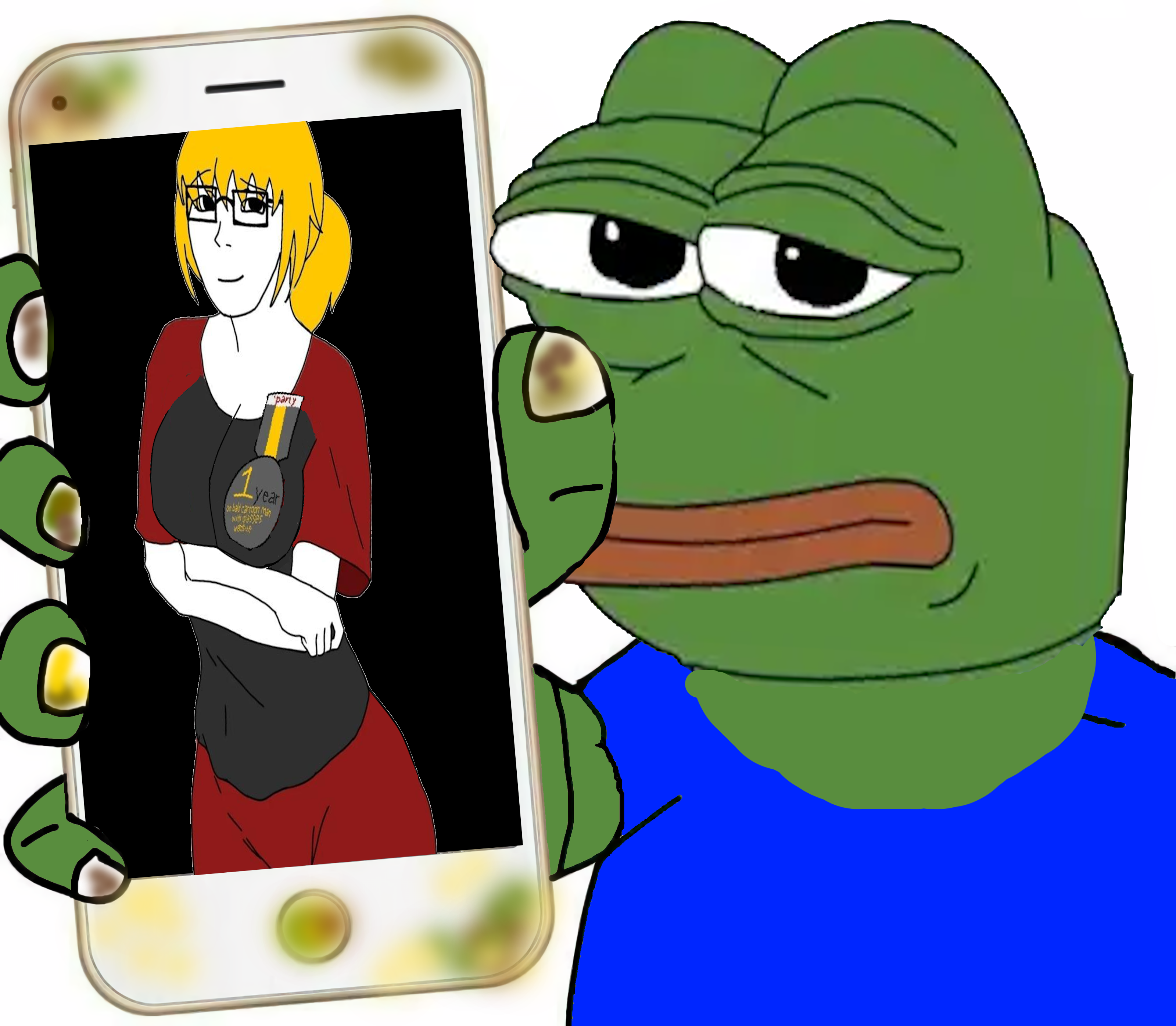 nate higgers, pepe, soyak, soygirl, femjak, natejak, amphibian, animal, female, frog