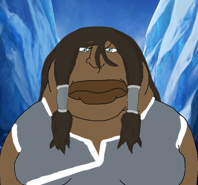 meximutt, meximutt front2, angry, big lips, blue eyes, brown skin, chin, closed mouth, clothes, double chin