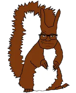 redditjak, squirreljak, animaljaks, animal, brown hair, hair, smug, squirrel