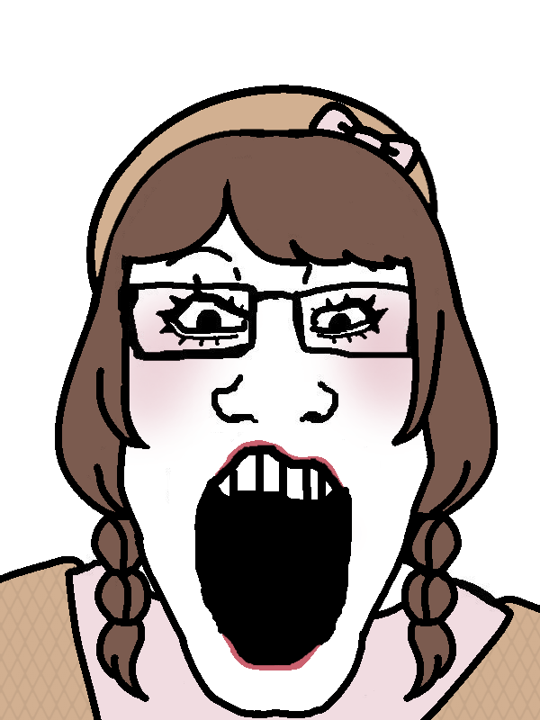 markiplier soyjak, neutralkei, neutralplier, gyarujak, 1soyjak, black eyes, blush, braids, brown hair, clothes
