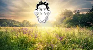 markiplier soyjak, blur, deformed, glasses, hair, irl background, open mouth, real life, soyjak, stubble