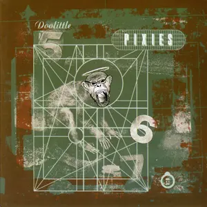 monkeyjak, album cover, doolittle, halo, monkey, music, pixies (band), text