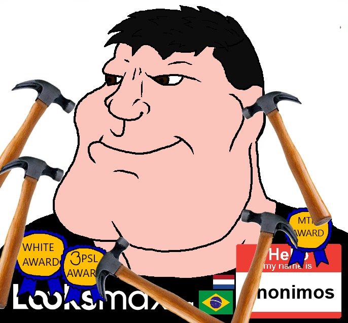 meximutt, mexiaryan, award, brown eyes, cheek lines, chin, closed mouth, eyebrows, eyes, hair