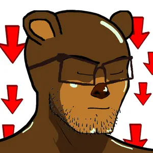 nujak, /biz/, animal, bear, glasses, snout, soyjak, stubble