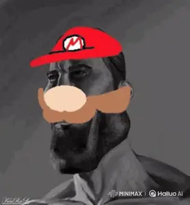 gigachad, mario, animal, animated, clothes, coin, hat, jump, mustache, nintendo