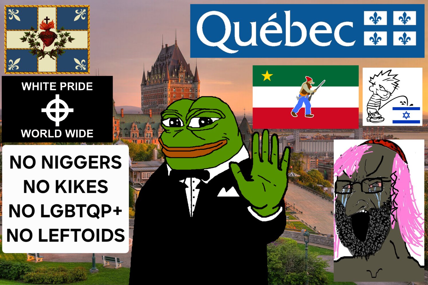 pepe, soyak, amphibian, animal, beard, bowtie, brown skin, calvin, calvin and hobbes, celtic cross