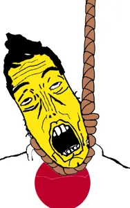 markiplier soyjak, asiamutt, euromutt, euromutt, ack, asiamutt, asian, hair, hanging, jap