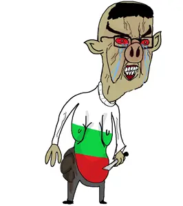 chudjak, bloodshot eyes, brown skin, bulgaria, clenched teeth, country, crying, ear, flag, full body
