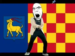 cobson, animated, flag, gangnam style, istro romanian, song, video
