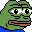 pepe, amphibian, animal, frog, pixel art