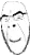cobson, closed eyes, closed mouth, smile, soyjak