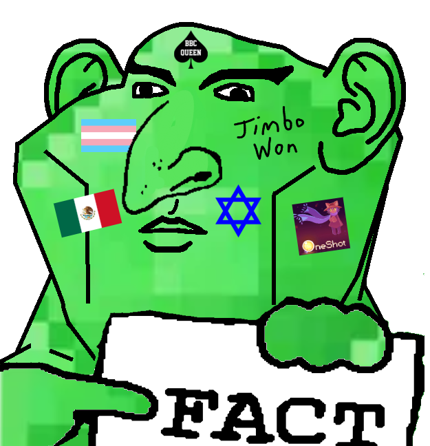 impish soyak ears, aryan, a10 eyes, buff, cleanjak, closed mouth, fact, holding object, judaism, kike