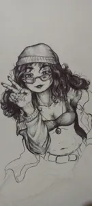 sleep chvd, soyniqua, soytan, avengers, beanie, blush, brown shirt, clothes, drink, eyelashes