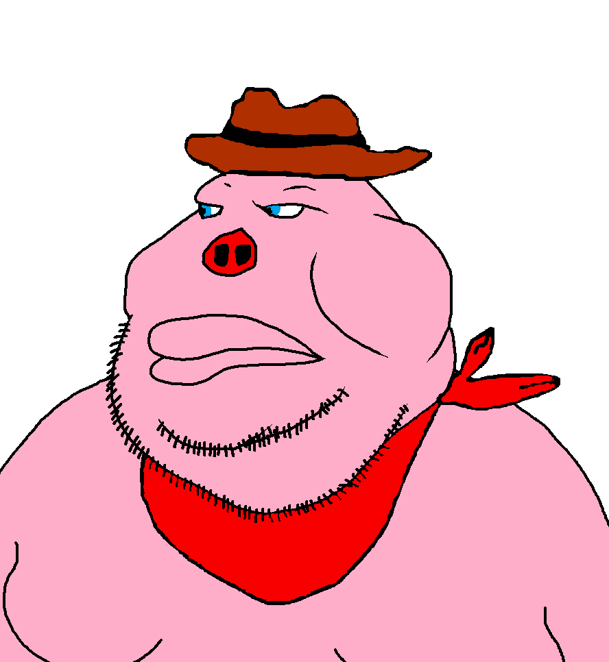 meximutt, angry, animal, bandana, blue eyes, cowboy hat, facial hair, fat, game developer, geoffroy lanctôt